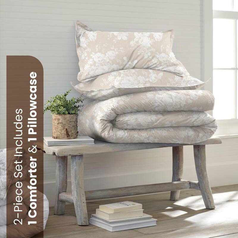 Martex EcoPure Comfort Wash Sienna Comforter Set