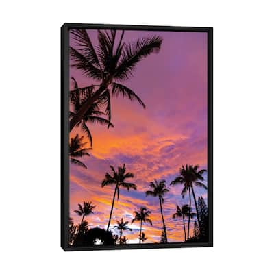 iCanvas "Pink Cloud Sunrise" by Sean Davey Framed