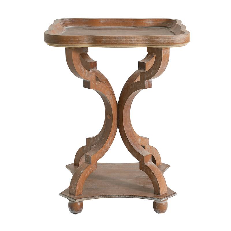 Bevier French Country Accent Table with Square Top by Christopher Knight Home