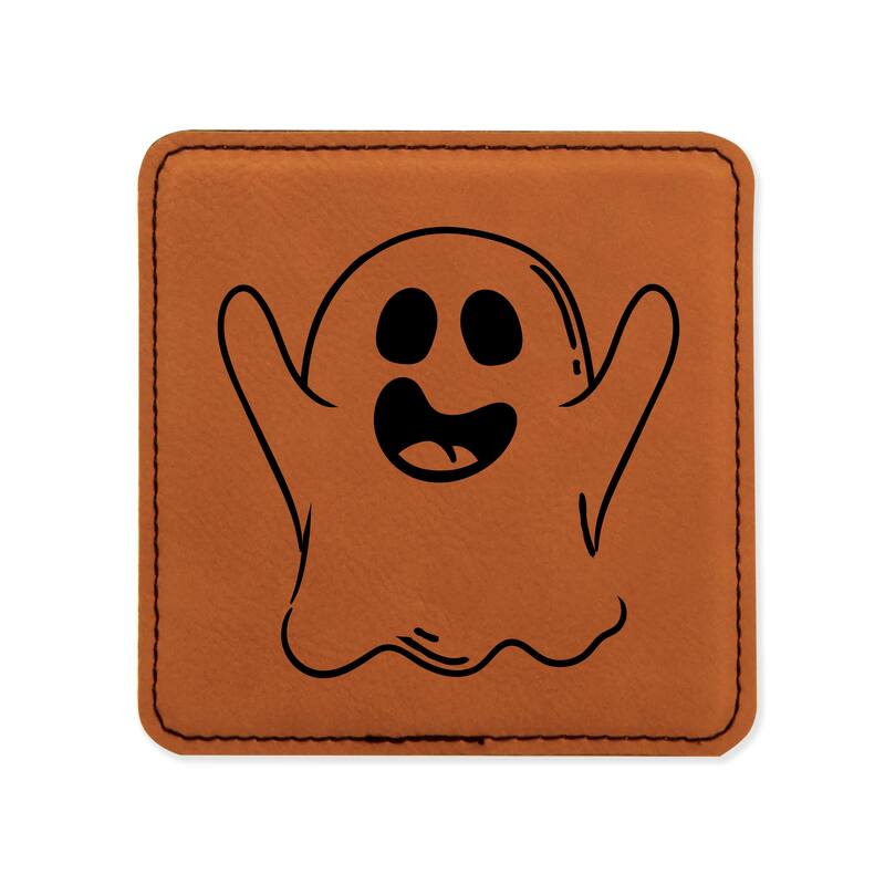 Halloween Personalized Square Coasters - Set of 6 - Square Halloween 2