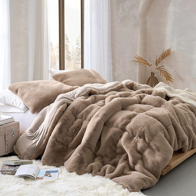 Chunky Bunny Yoga - Coma Inducer® Oversized Comforter - Cobblestone - Oversized Queen