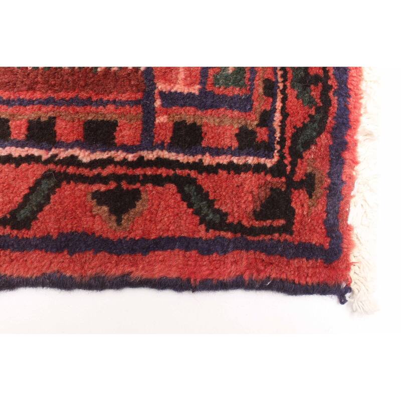 ECARPETGALLERY Hand-knotted Andelz Red Wool Rug - 4'4 x 7'5