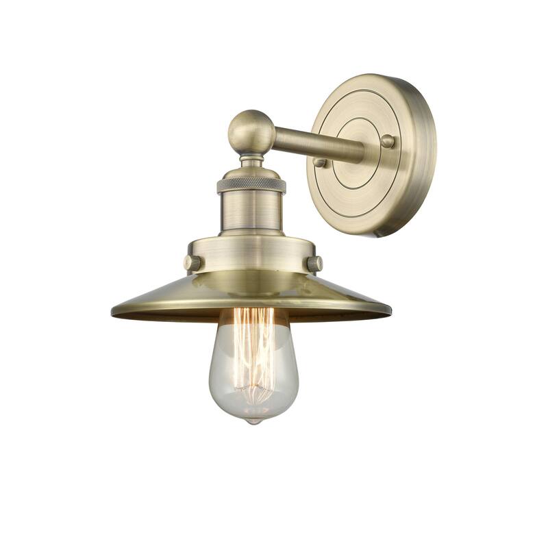 Innovations Lighting 616-1W-8-8 Railroad Sconce Railroad 8" Tall Wall
