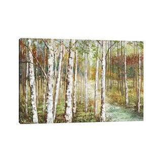 iCanvas "Warm Spice Birch Path" by Nan Canvas Print - Bed Bath & Beyond ...