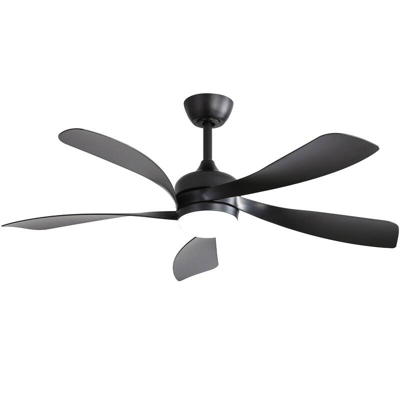 52"/66" Inch Ceiling Fan with Light,APP and Remote Control, Low Profile,Smart Optional