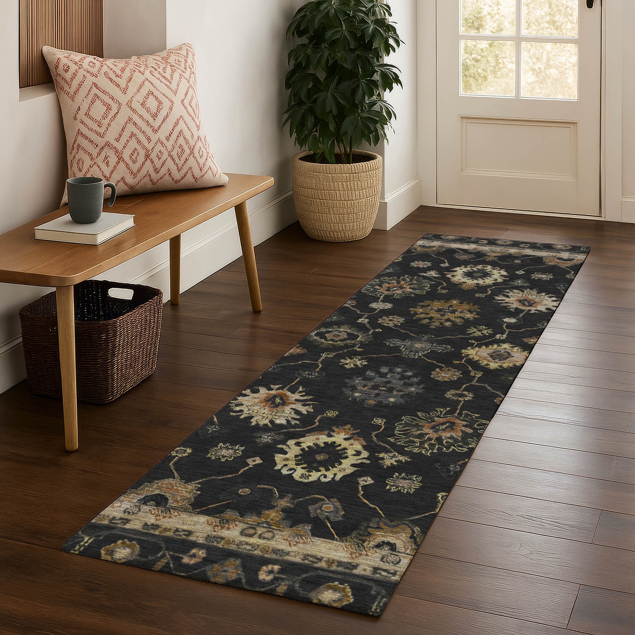 Premium Washable Super Soft Classic Traditional Mayfield Rug