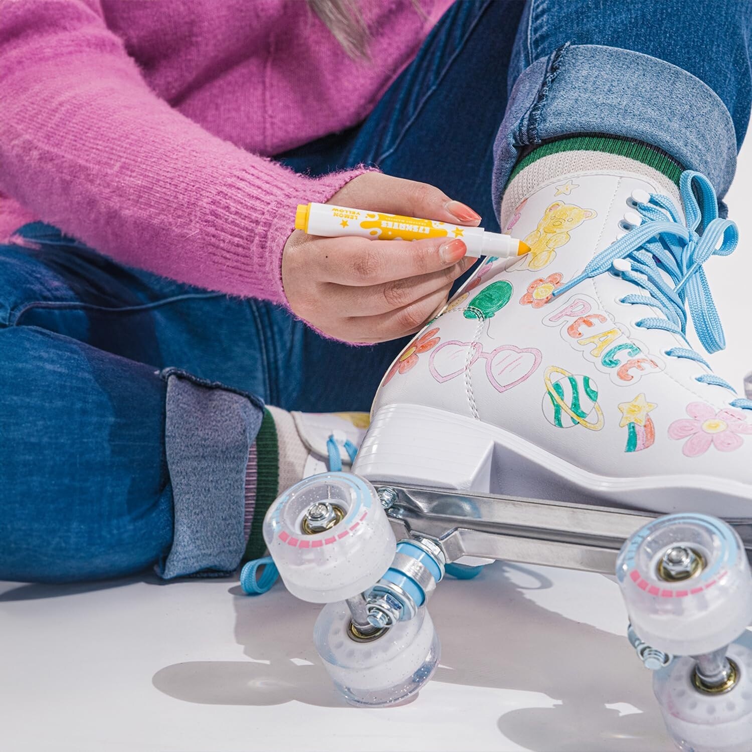 C7 C7-RSC-CM-6 Colorable Roller Skates - Bed Bath & Beyond - 44132584