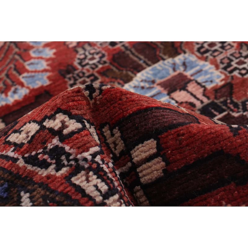 ECARPETGALLERY Hand-knotted Andelz Red Wool Rug - 2'10 x 11'1