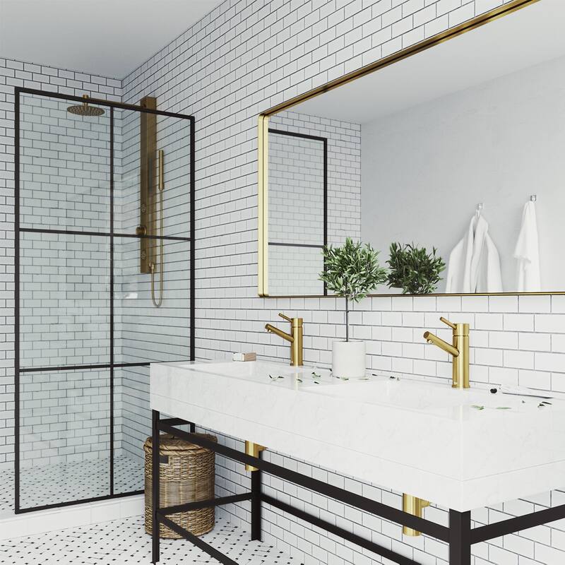 VIGO Noma Single Hole Bathroom Faucet
