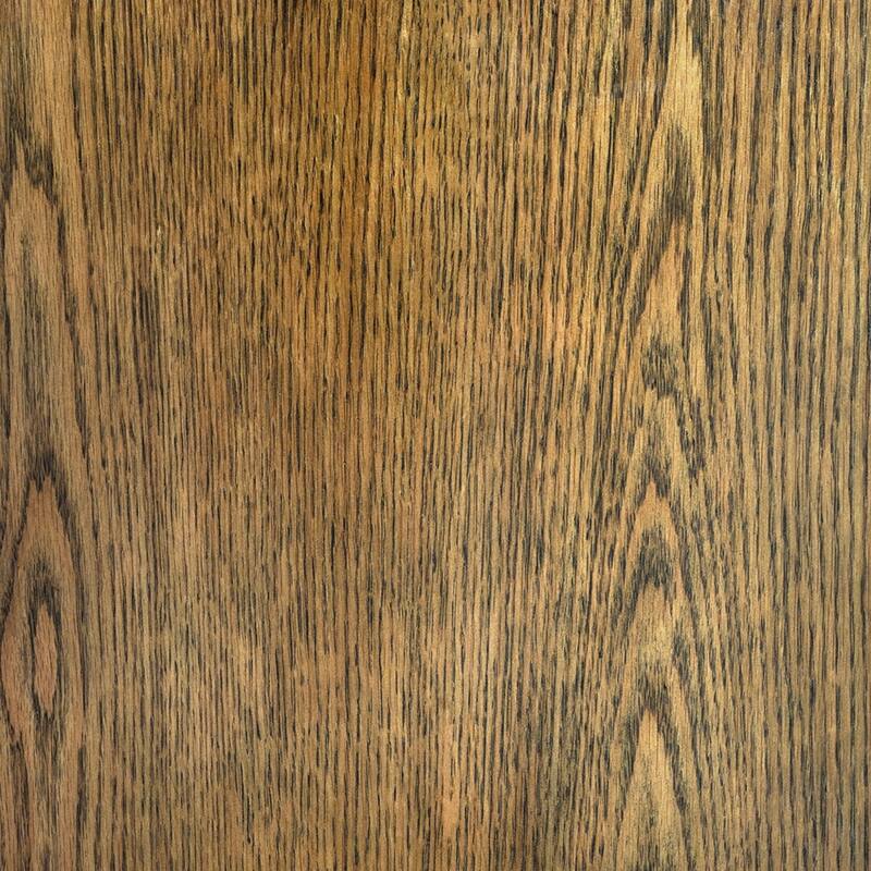 Roomfitters 36-Inch Round Mixed Material Coffee Table, Gray Faux Marble Top with Provincial Oak Storage Shelf