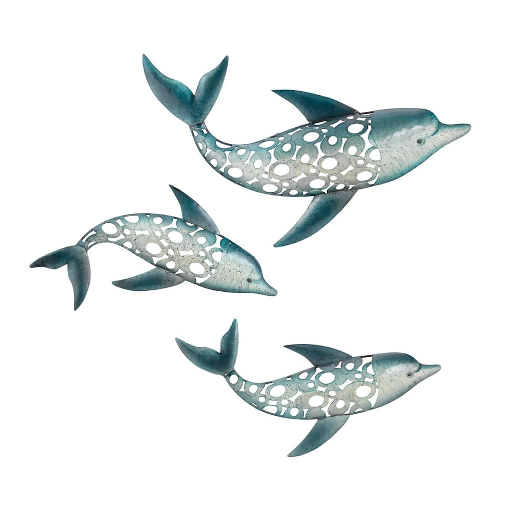 Dolphin Wall Decor Set/3
