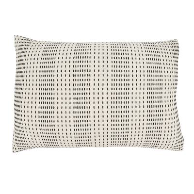 Contemporary Dash Stripe Throw Pillow