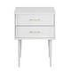 preview thumbnail 15 of 65, Middlebrook Notto Mid-Century 2-Drawer Nightstand