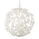 preview thumbnail 1 of 9, Crystorama Lighting Group MSL-314 Marselle 4 Light 17" Wide Crystal Matte White