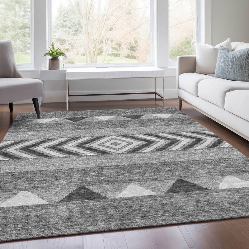 Premium Washable Super Soft Southwest Ombre Mayfield Rug
