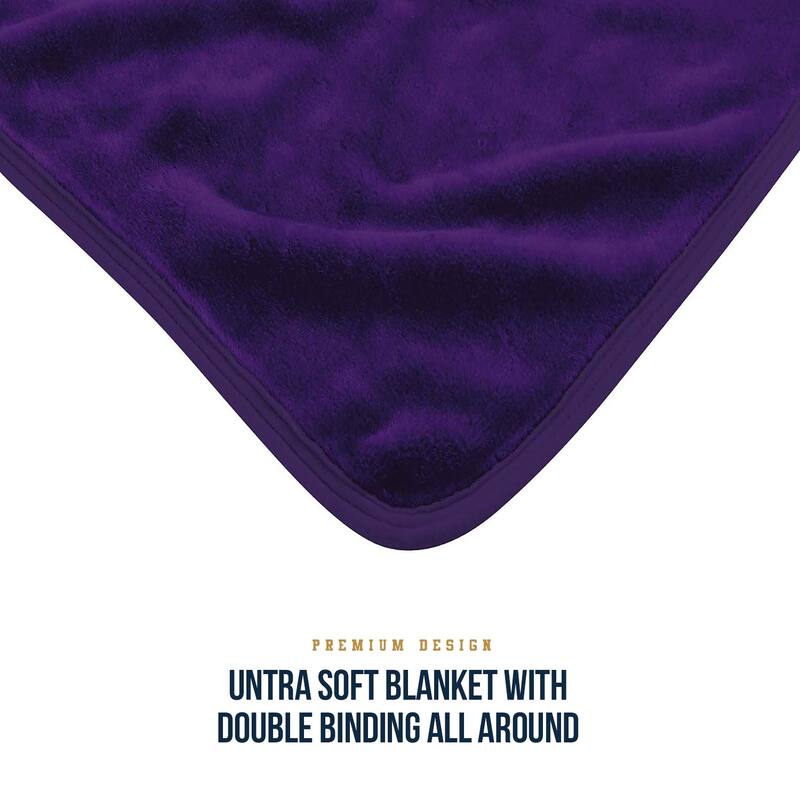 NBA Los Angeles Lakers 60" x 80" Raschel Throw Blanket