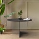preview thumbnail 1 of 33, Valore Modern Wood Side End Table W Acrylic Base - Round Accent Center Coffee Table for Living Room Bedroom Home Office