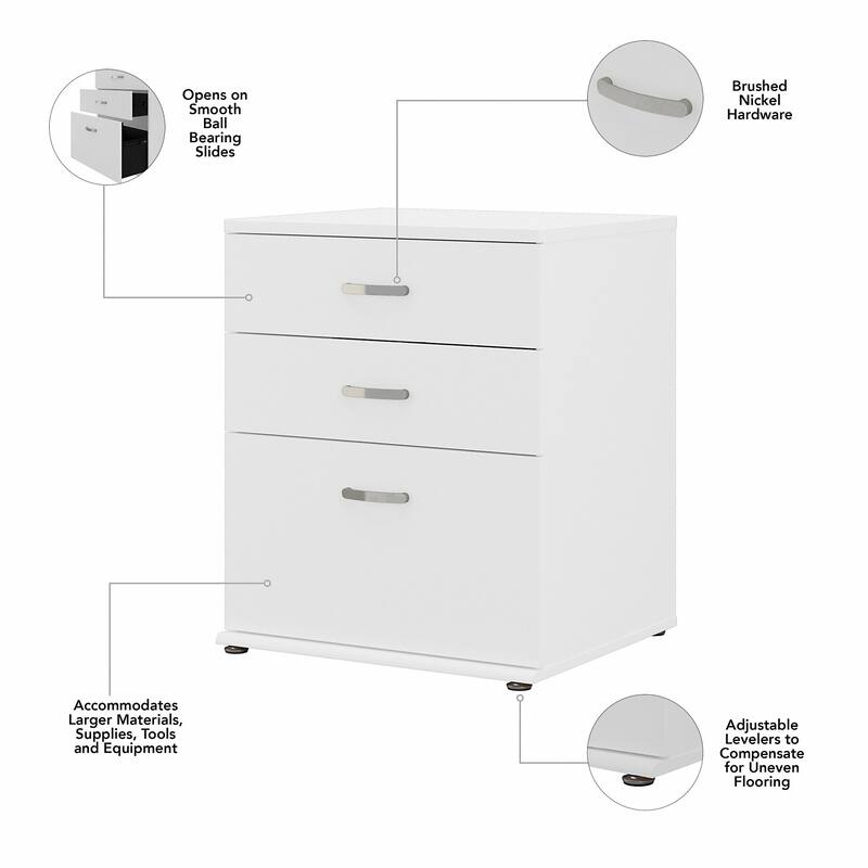 Universal Garage Storage Cabinet w/ Drawers by Bush Business Furniture