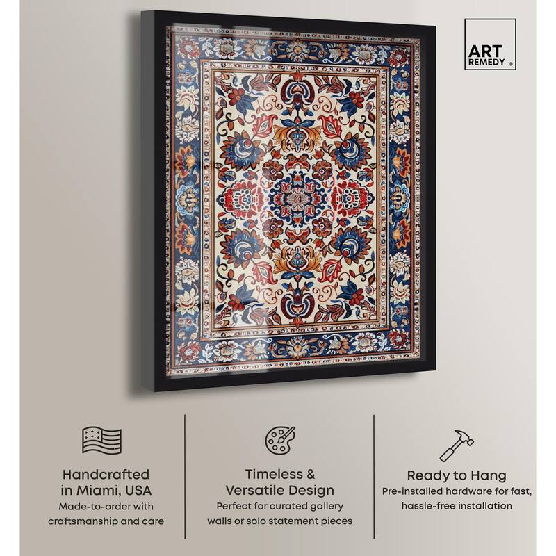 Morrocan Garden Shadowbox by Art Remedy