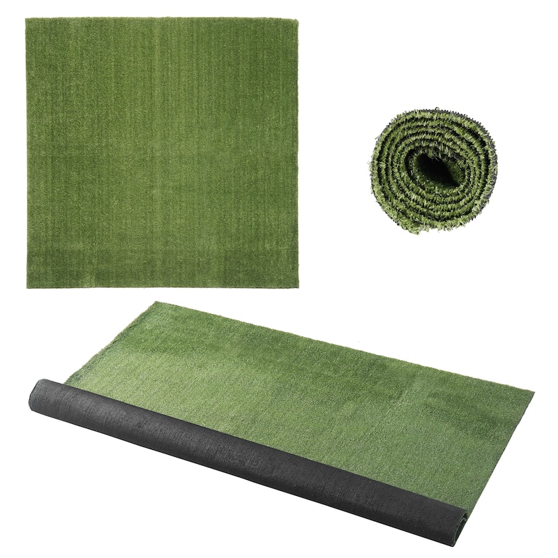 Eco-Luxe Synthetic Lawn: Lush, Low-Maintenance, Available in Various Dimensions