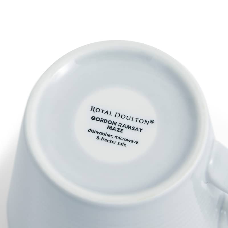 Royal Doulton Exclusively for Gordon Ramsay Maze Mug 13.5floz, Set of 4