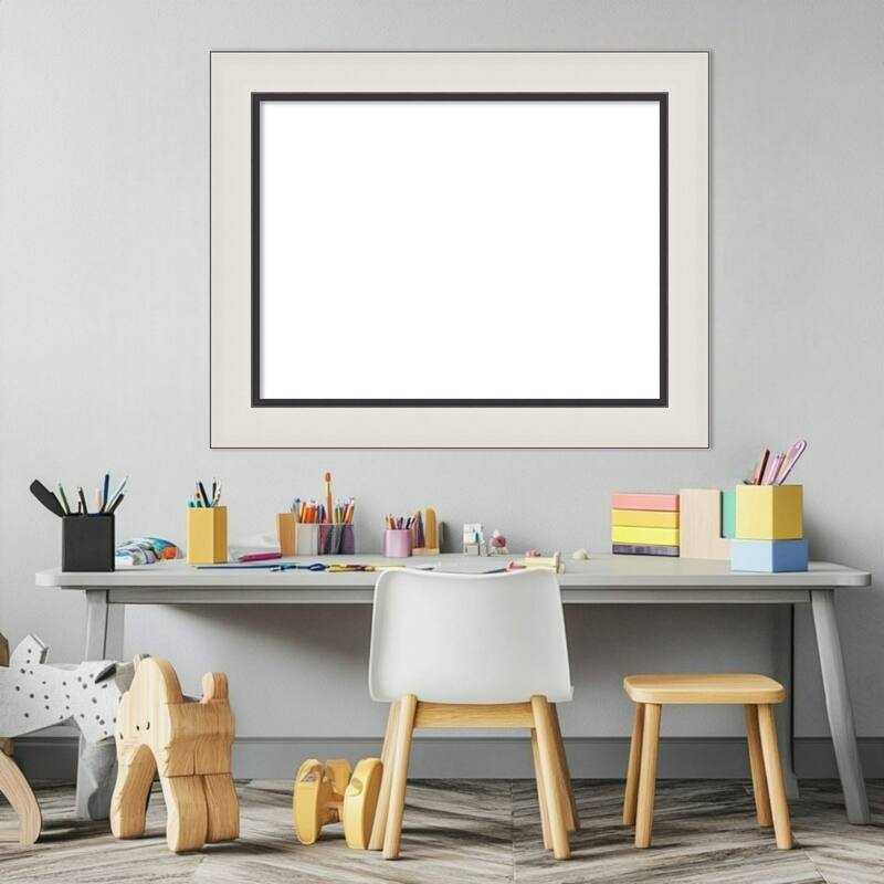 Ellie Framed Dry Erase Magnetic Board