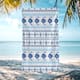 Option Blue White Tribal