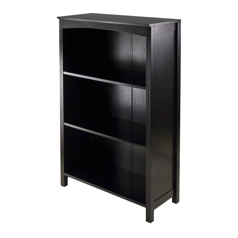 Terrace 4-Tier Storage Shelf, Espresso - 25.98 x 11.81 x 42.99 inches