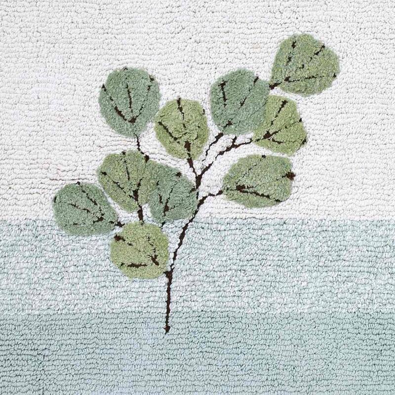 Avanti Linens Ombre Leaves Rug
