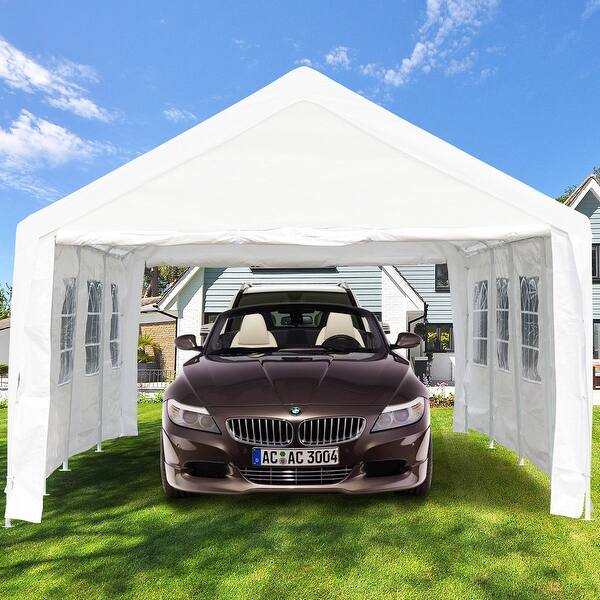 Shop Gymax Outdoor 13 X 26 Canopy Shelter Car Carport Wedding