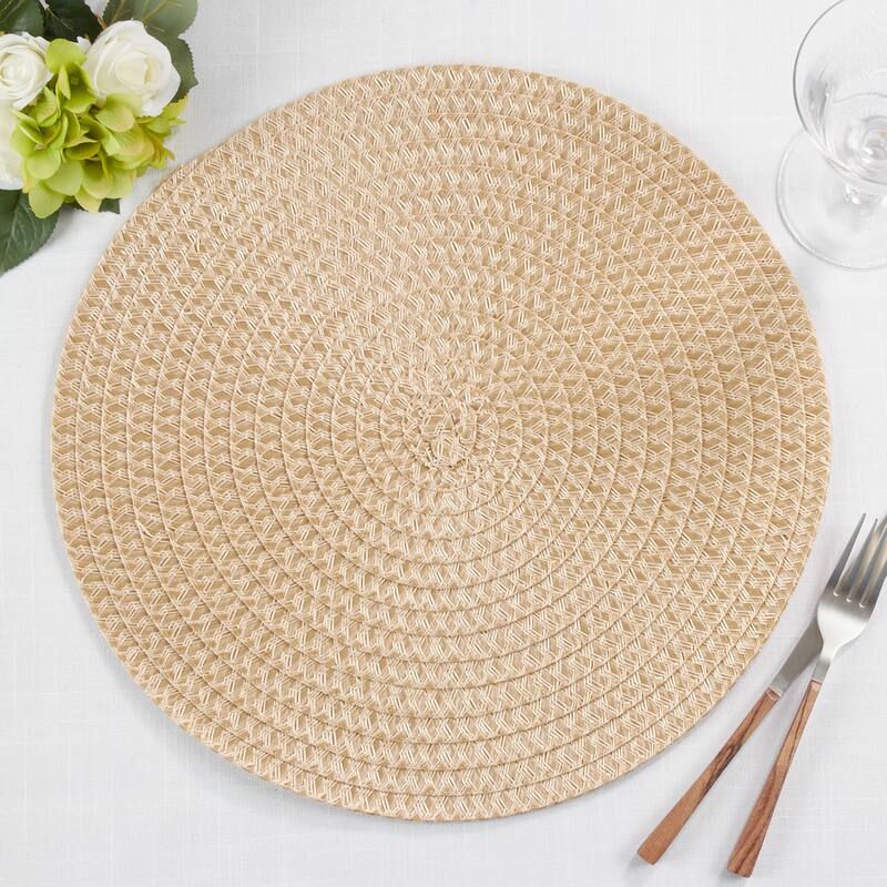 Round Placemats (Set of 4) - 15"x15"