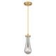 Option Brushed Brass / Light Smoke Shade