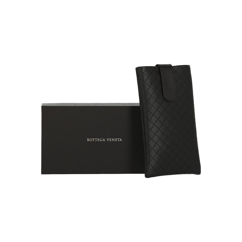 Bottega Veneta Round-Frame Acetate Sunglasses