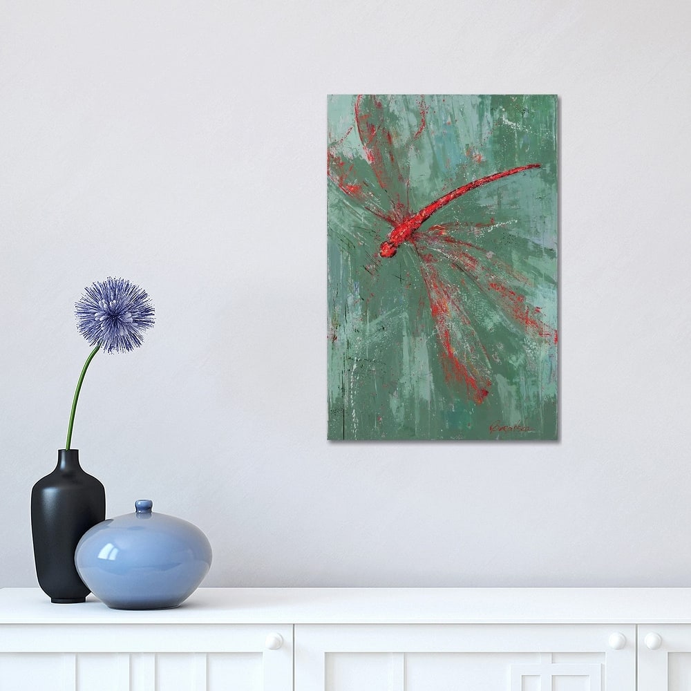 iCanvas "Dragonfly VII" by Olena Bogatska Canvas Print