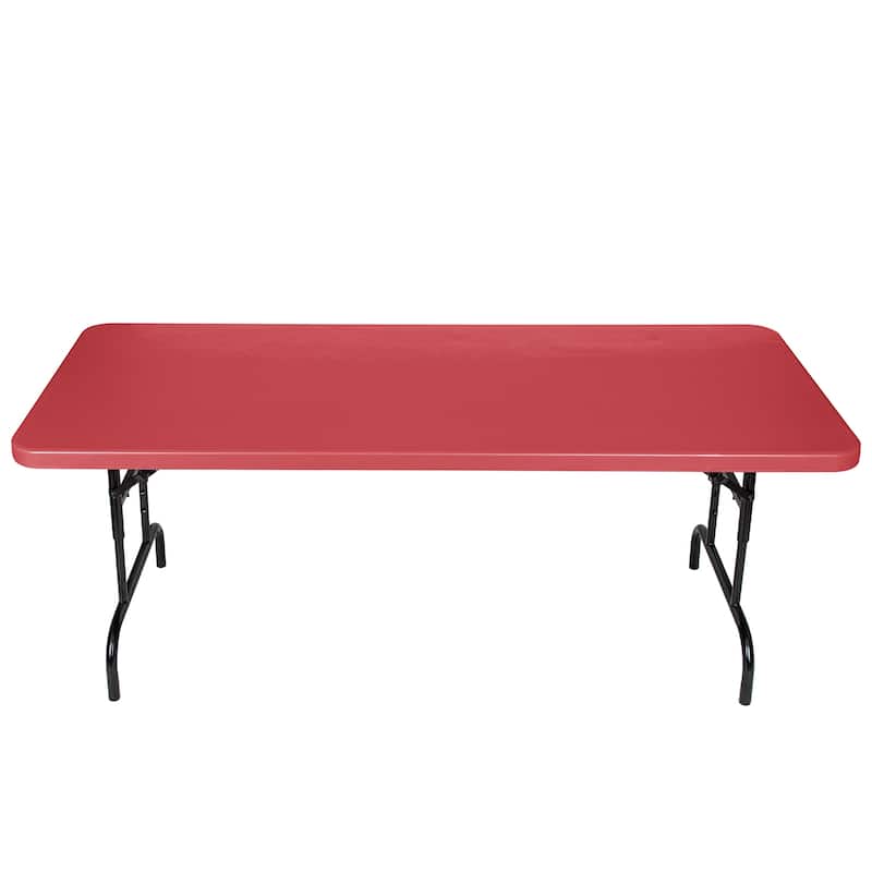 Hampden Furnishings Baldwin Collection 30 X 72 Height Adjustable Folding Table
