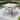 Outdoor Square Dining Table with Umbrella Hole and Wood-Look Tabletop for Porch, Garden