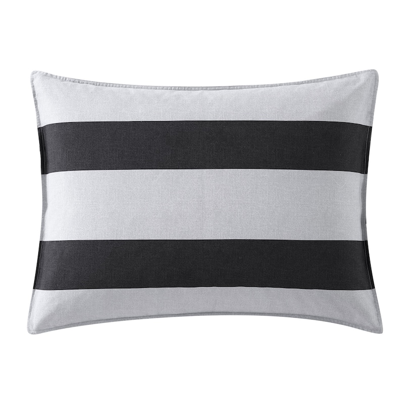 Nautica Lawndale Cotton Grey Comforter Set