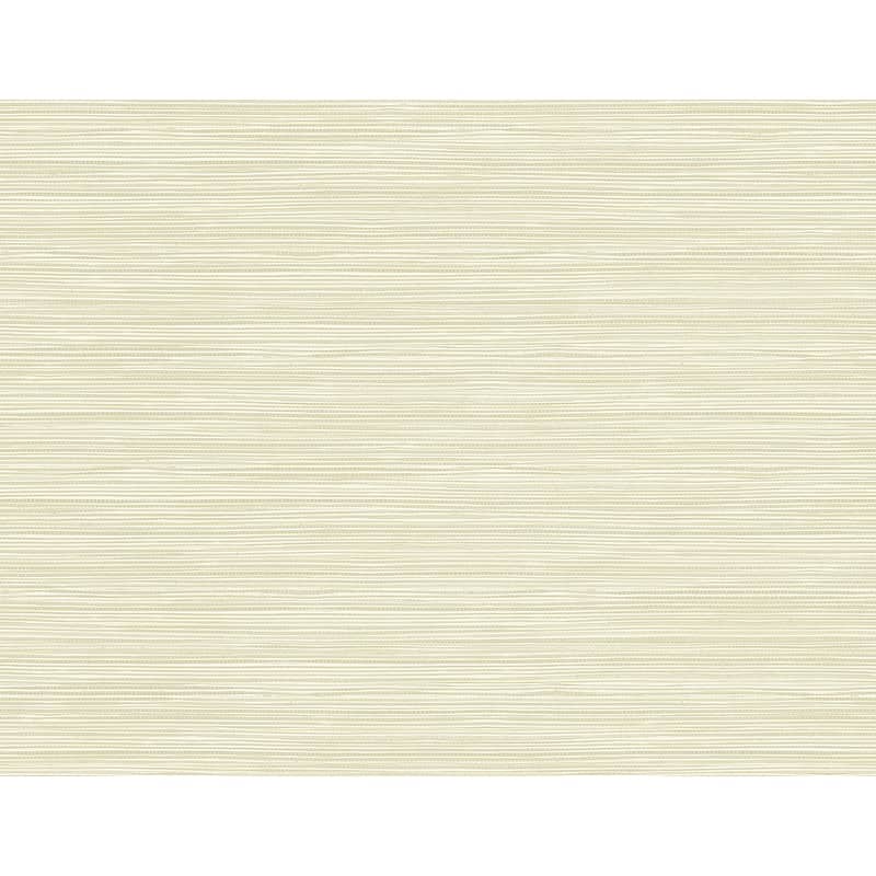Warner Bondi Cream Grasscloth Texture Wallpaper
