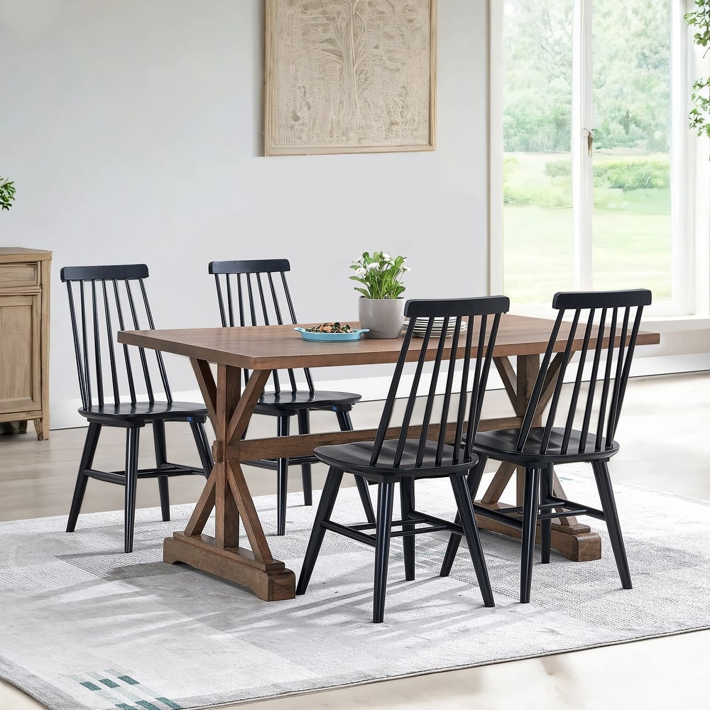 Windsor 17"Wide Spindle Dining Chairs