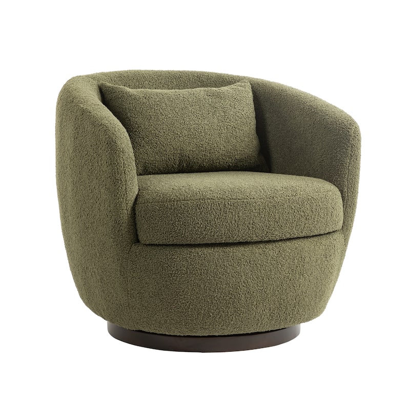 Teddy Swivel Barrel Armchair