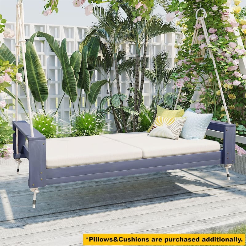 Twin Size Porch Swing Bed Seating Group