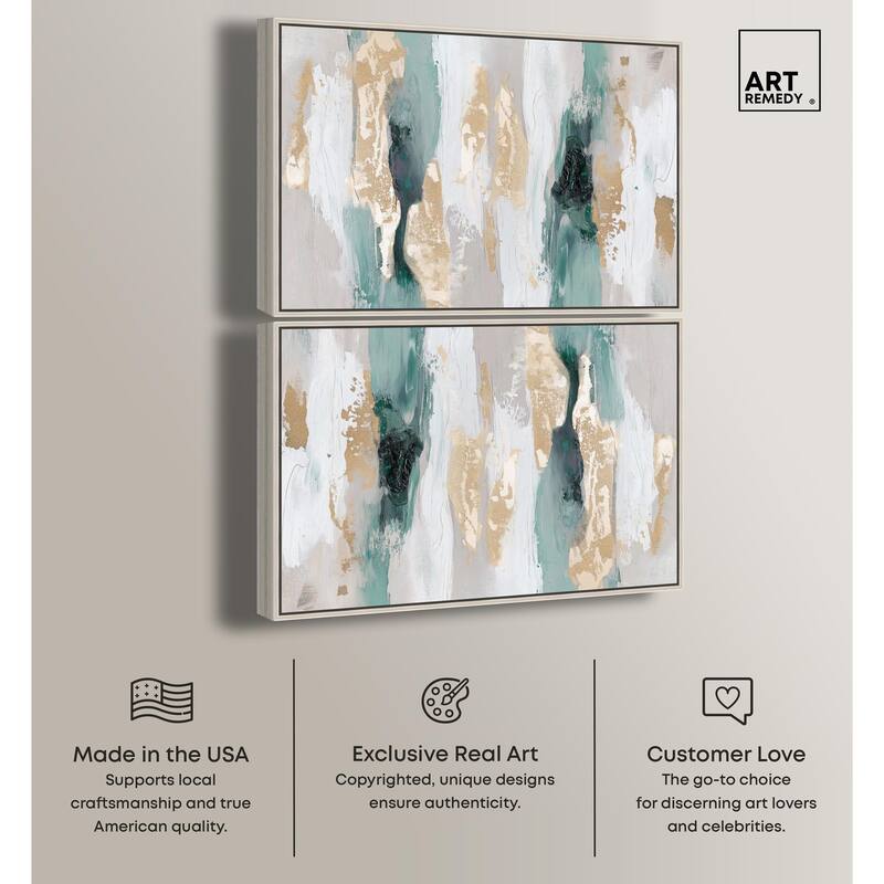 Neon Gaming Set Up Canvas by Art Remedy