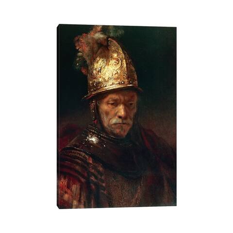 iCanvas "The Man With The Golden Helmet, 1650-55" by Rembrandt van Rijn Canvas Print