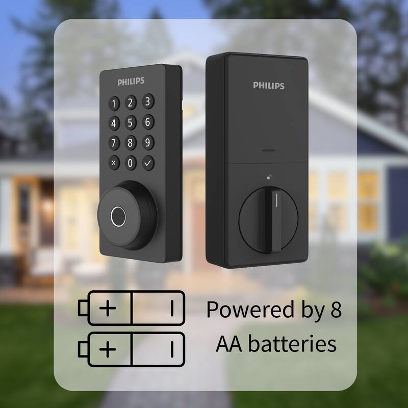 Philips Wi-Fi Fingerprint Keypad Smart Deadbolt