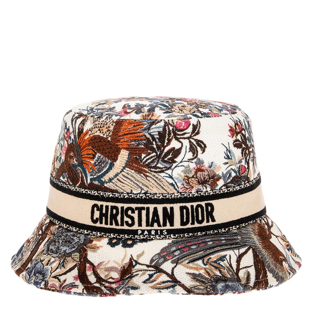 Christian Dior Floral Bucket Hat