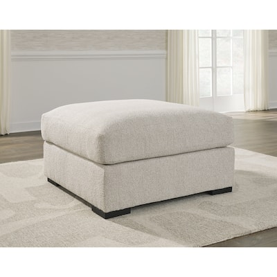 Signature Design by Ashley Ballyton Beige Oversized Accent Ottoman