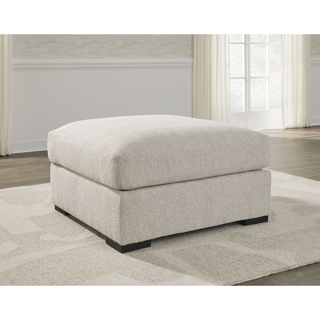 Signature Design by Ashley Ballyton Beige Oversized Accent Ottoman