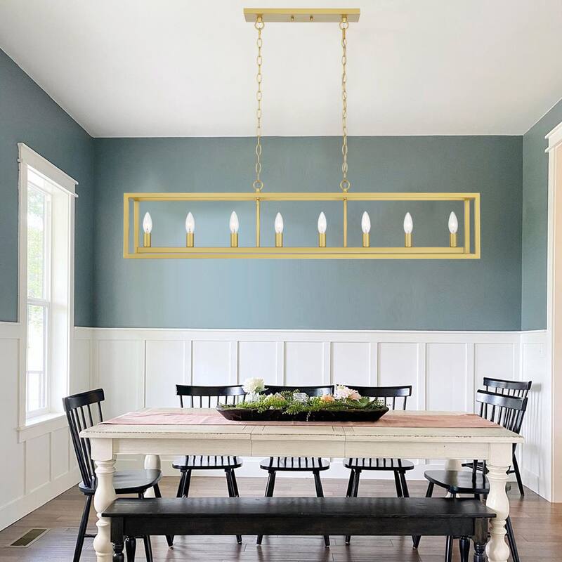 Acroma 8 - Light Kitchen Island Linear Pendant-UL Certified - N/A