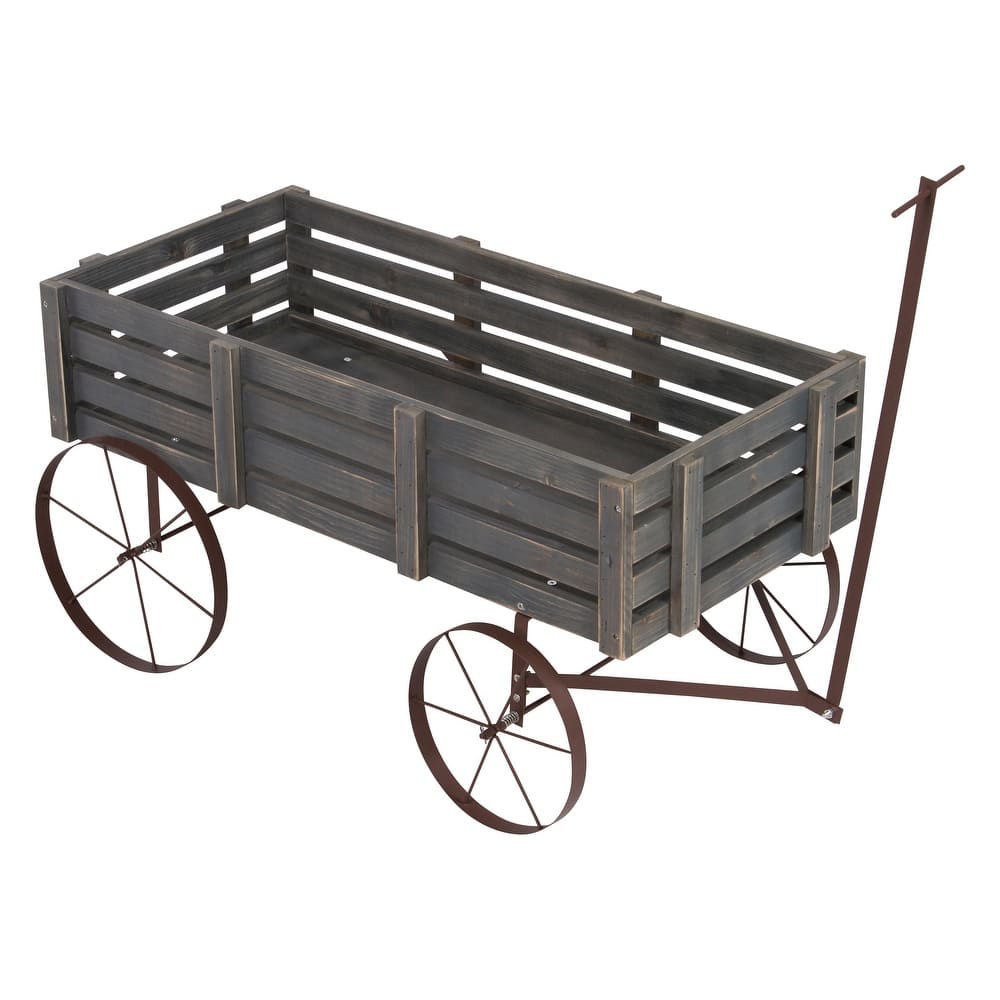 Shine Company Buckboards Garden Wagons Decorative Planter