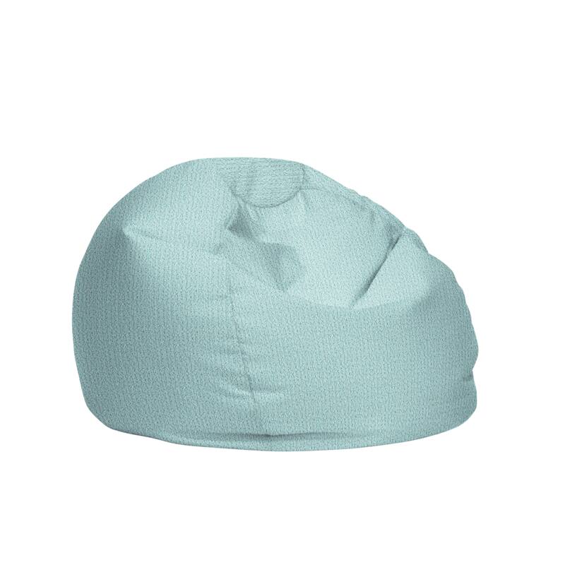 Sorra Home Sunbrella Outdoor Bean Bag - 30 in W x 30 in W x 20 in H